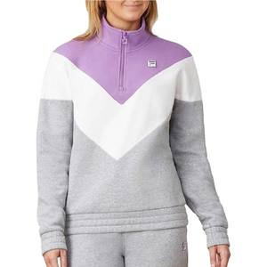 Fila sweatshirt medium leisure weekend purple gray white workout running walking